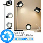 Lunartec 3in1-Akku-LED-Leuchte, 30 Std. Leuchtdauer, Versandrückläufer Lunartec 3in1-Akku-LED-Leuchten