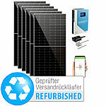 revolt 3,3k W Off-Grid-Solaranlage + 5,5 kW Wechselrichter (Versandrückläufer revolt