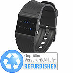 St. Leonhard Binär-Armbanduhr "Future Line", Versandrückläufer St. Leonhard LED-Binär-Armbanduhren