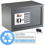 Xcase Stahlsafe mit digitalem Schloss, 12 Liter (refurbished) Xcase Tresore mit Zahlenschloss