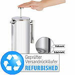 Rosenstein & Söhne French-Press, 1,5 Liter, doppelwandig, Versandrückläufer Rosenstein & Söhne Thermo-Kaffeepressen vakuum-isoliert