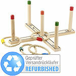 Playtastic Outdoor-Ringwurfspiel aus Holz, Versandrückläufer Playtastic Ringwurf-Spiele