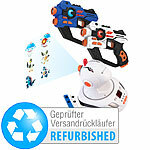 Playtastic Lasertag-Set mit 2 Pistolen und Ziel-Projektor, Versandrückläufer Playtastic Lasertag-Spielzeugpistolen mit Ziel-Projektor