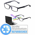 infactory Augenschonende Bildschirm-Brille mit Blaulicht Versandrückläufer infactory Bildschirm-Brillen mit Blaulicht-Filter