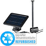 Royal Gardineer Teich- und Springbrunnen-Pumpe Versandrückläufer Royal Gardineer Solar-Teichpumpen mit Akku