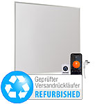 Sichler Haushaltsgeräte Smarte WLAN-Infrarot-Heizung, 360 W, bis 9 m², Versandrückläufer Sichler Haushaltsgeräte WLAN-Infrarot-Wandheizungen mit App, für Amazon Alexa & Google Assistant 