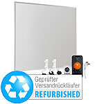 Sichler Haushaltsgeräte Smarte Infrarot-Heizung mit Standfuß-Set, Versandrückläufer Sichler Haushaltsgeräte Mobile WLAN-Infrarot-Heizung mit Standfuß-Set, für Amazon Alexa & Google Assistant 