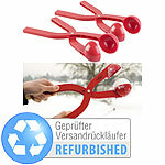 infactory 2er-Set Profi-Schneeballzange für Schneebälle, Versandrückläufer infactory 