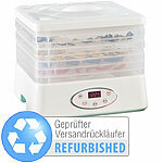 Rosenstein & Söhne Dörrautomat mit 5 Dörr-Einsätzen & 24-Stunden-Timer, Versandrückläufer Rosenstein & Söhne Dörrautomaten