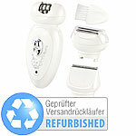 Sichler Beauty Kabelloser Premium-3in1-Damen-Akku Epilierer, Versandrückläufer Sichler Beauty 3in1-Damen-Epilierer, -Rasierer, -Trimmer