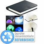 Lunartec Klappbare LED-Stimmungsleuchte im Buch-Design, Versandrückläufer Lunartec LED-Buchlampen