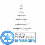 Britesta Deko-Holzleiter in Weihnachtsbaum-Form, Versandrückläufer Britesta Deko-Holzleitern in Weihnachtsbaum-Form
