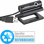 Somikon Full HD-Webcam "WEC-330.HD" mit 1080p (refurbished) Somikon Full-HD Webcam