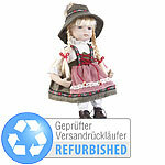 PEARL Sammler-Porzellan-Puppe "Anna", Versandrückläufer PEARL Sammlerpuppen aus Porzellan