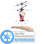 Simulus Selbstfliegender Hubschrauber-Santa, Versandrückläufer Simulus Selbstfliegende Weihnachtsmänner