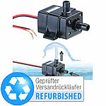 Royal Gardineer Mini-Wasserpumpe mit 240 l/Std., Versandrückläufer Royal Gardineer Wasserpumpen für Gartenteiche, Zimmerbrunnen und Aquarien