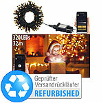 Lunartec XL-WLAN-Lichterkette mit 320 warmweißen LEDs, Versandrückläufer Lunartec LED-Lichterketten für innen und außen