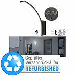Lunartec LED-Außenwandleuchte mit PIR-Sensor, Versandrückläufer Lunartec LED-Außen-Wandleuchten mit Bewegungssensoren