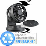 Sichler Haushaltsgeräte USB-Tischventilator, 3 Stufen, Oszillation, Versandrückläufer Sichler Haushaltsgeräte USB-Tischventilatoren