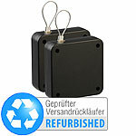 AGT 2er-Set automat. Türschließer mit Tunnelzug, Versandrückläufer AGT Automatische Türschließer mit Zugseil