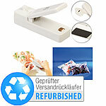 Rosenstein & Söhne Kompaktes Akku-Folien-Schweißgerät, USB, Versandrückläufer Rosenstein & Söhne Akku Folienschweißgeräte