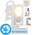 PEARL LED-Nachtlicht, Versandrückläufer PEARL LED-Batterieleuchten mit Bewegungsmelder