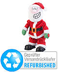infactory Singender und twerkender Weihnachtsmann, 30 cm infactory Singende und twerkende Weihnachtsmänner