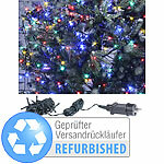 Lunartec LED-Lichterkette mit 40 LEDs für innen & außen, Versandrückläufer Lunartec LED-Lichterketten für innen und außen