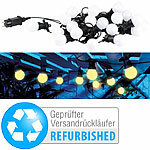 Lunartec Party-LED-Lichterkette m. 20 LED-Birnen, 6 Watt, Versandrückläufer Lunartec Party-LED-Lichterketten in Glühbirnenform