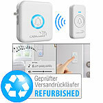 CASAcontrol Funk-Klingel-Taster mit Steckdosen-Empfänger, Versandrückläufer CASAcontrol Steckdosen-Funkklingeln mit Licht- und Ton-Signal