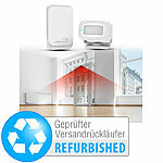 CASAcontrol Funk-Durchgangsmelder, PIR-Sensor, Versandrückläufer CASAcontrol Funkklingeln mit Bewegungsmeldern