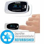 newgen medicals Medizinischer Finger-Pulsoximeter m. LCD-Farbdisplay,Versandrückläufer newgen medicals