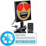 Luminea Digitales, programmierbares LED-Display, Versandrückläufer Luminea Smarte programmierbare LED-Bilderrahmen mit App