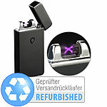 PEARL Elektronisches Feuerzeug mit doppeltem Lichtbogen, Versandrückläufer PEARL Elektronische Lichtbogen-Feuerzeuge