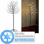 Lunartec LED-Deko-Baum mit 200 beleuchteten Knospen, Versandrückläufer Lunartec Große LED-Bäume für innen und außen
