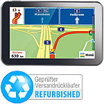 PEARL 5"-GPS-Navigationssystem VX-50 Easy (Versandrückläufer) PEARL Navis 5"