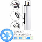 PEARL Elektronisches Akku-USB-Feuerzeug, Glühspirale, Versandrückläufer PEARL Elektrische Akku-Feuerzeuge