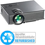 SceneLights SVGA-LCD-LED-Beamer LB-8300.mp, Mediaplayer (Versandrückläufer) SceneLights Kompakt LED Beamer