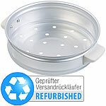 Rosenstein & Söhne Dampfgar-Einsatz aus Aluminium für Reiskocher, Versandrückläufer Rosenstein & Söhne Reiskocher