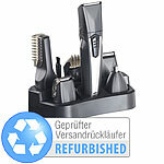 Sichler Men's Care 10in1-Ganzkörper-Trimmer für Rasur, Frisur & Pflege, Versandrückläufer Sichler Men's Care Multi-Rasierer-, Haartimmer- & Bartschneider-Set, wasserfest