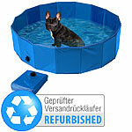 Sweetypet Faltbarer XL-Hundepool mit rutschfestem Boden, Versandrückläufer Sweetypet Faltbare Hundepools