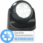 Luminea Kabelloser LED-Strahler, Bewegungssensor, Versandrückläufer Luminea LED-Strahler mit PIR-Sensor, Batteriebetrieb