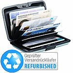 Xcase Edles RFID-Kartenetui aus Aluminium, Versandrückläufer Xcase 