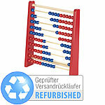 Playtastic Holz-Rechenschieber mit 100 Holzperlen, Versandrückläufer Playtastic Holz-Rechenschieber