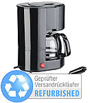 Rosenstein & Söhne Lkw-Filterkaffee-Maschine, bis zu 3 Tassen, 650 ml, Versandrückläufer Rosenstein & Söhne