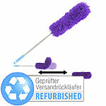 Sichler Haushaltsgeräte Biegbarer Mikrofaser-Staubwedel mit XXL-Teleskop, Versandrückläufer Sichler Haushaltsgeräte Teleskop-Staubwedel