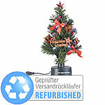 PEARL USB-Weihnachtsbaum, Versandrückläufer PEARL Mini-Weihnachtsbäume mit USB-Stromversorgungen