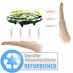 Simulus Selbstfliegendes QuadrocopterUfo mit InfrarotsensorenVersandrückläuler Simulus Selbstfliegende Ufos