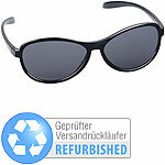 PEARL Kontrast-verstärkende Sonnenbrille, Versandrückläufer PEARL Sonnenbrillen, polarisiert