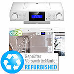 VR-Radio Unterbau-Küchenradio DAB+/UKW, RDS, Wecker, Versandrückläufer VR-Radio Küchenradios mit DAB+ und FM 